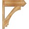 Ekena Millwork Imperial Rough Sawn Arts and Crafts Outlooker, Western Red Cedar, 8"W x 24"D x 28"H OUT08X24X28IMP03RWR - alternate 2